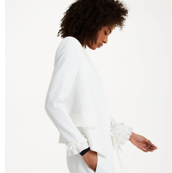 CLUB MONACO|| Ruffled Fionnah Jacket - Picture 7 of 16